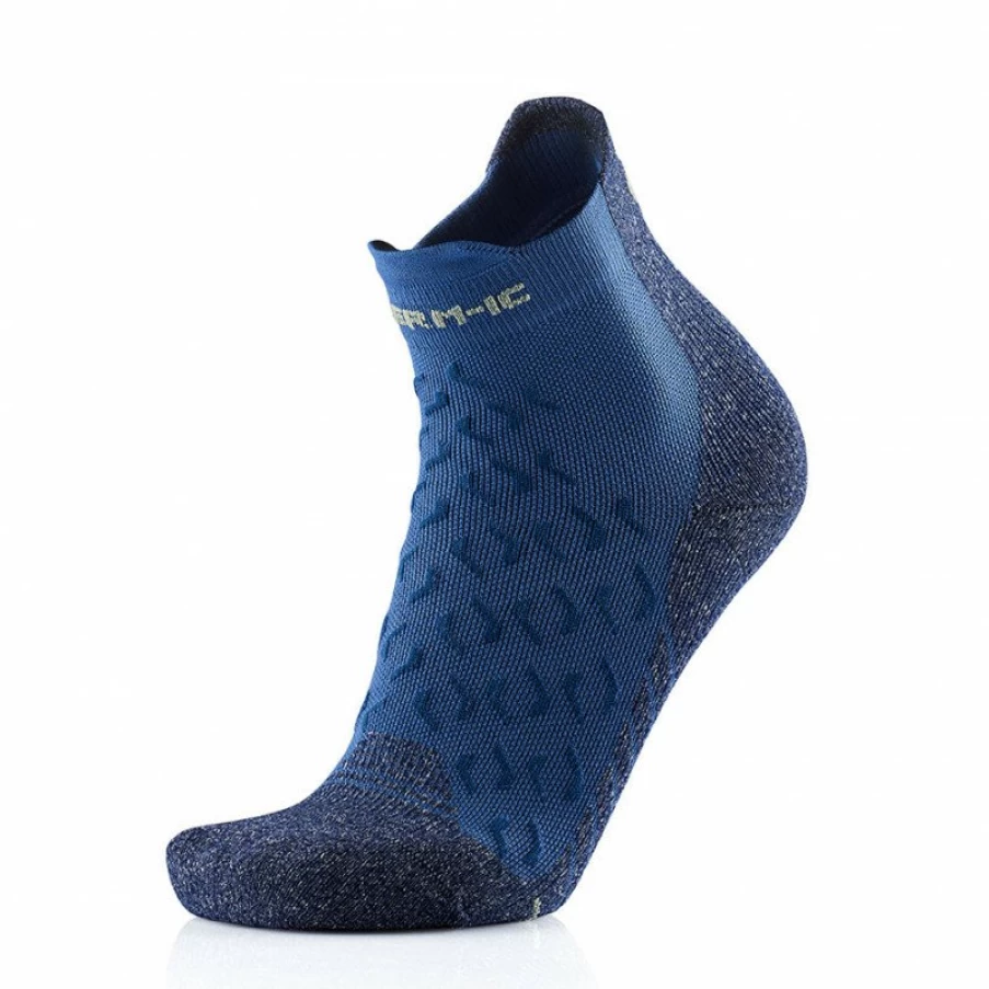 Thermic Women's Navy Blue Ultralight Cooling Outdoor Ankle Socks