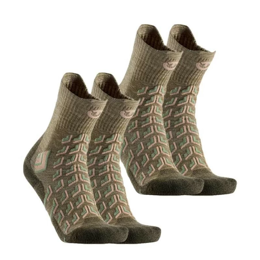 Thermic Women's X2 Trekking Cool Crew Hiking Socks for Outdoor Adventures
